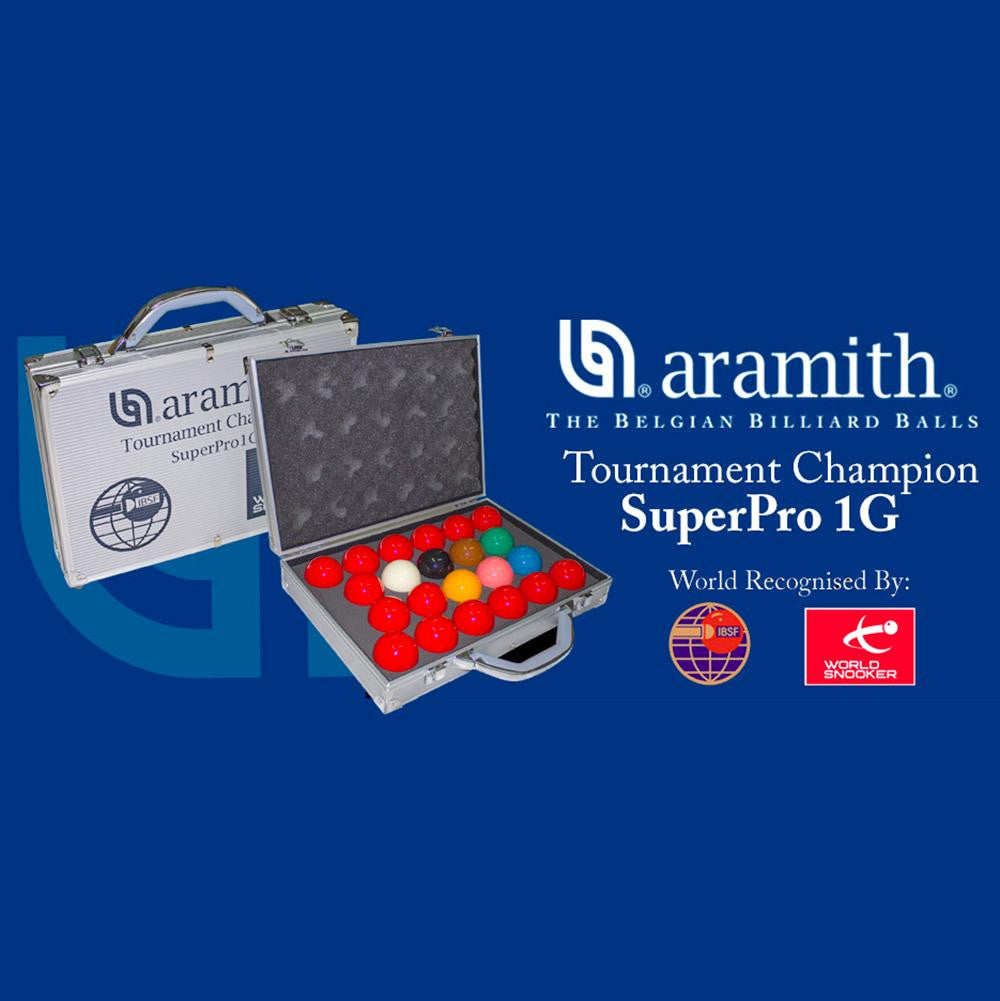 Aramith Pro 1G Tournament Champion Tournament Snooker Ball Set - SPORTS DEAL