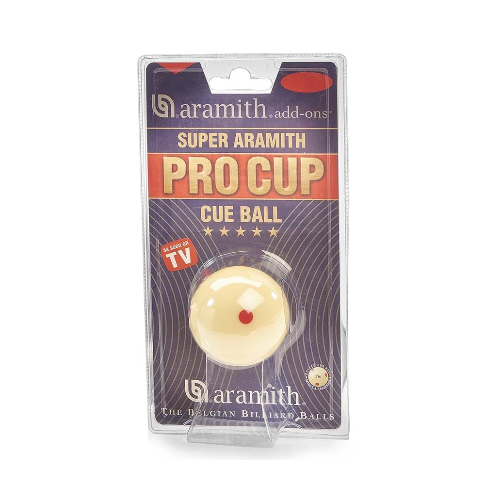 Super Aramith Pro Cup Dotted Cue Ball - SPORTS DEAL